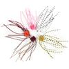 6Pcs Soft Baits Slow Sinking Bright Color Flexible Bite Resistant Reusable Dice-Shaped Baits