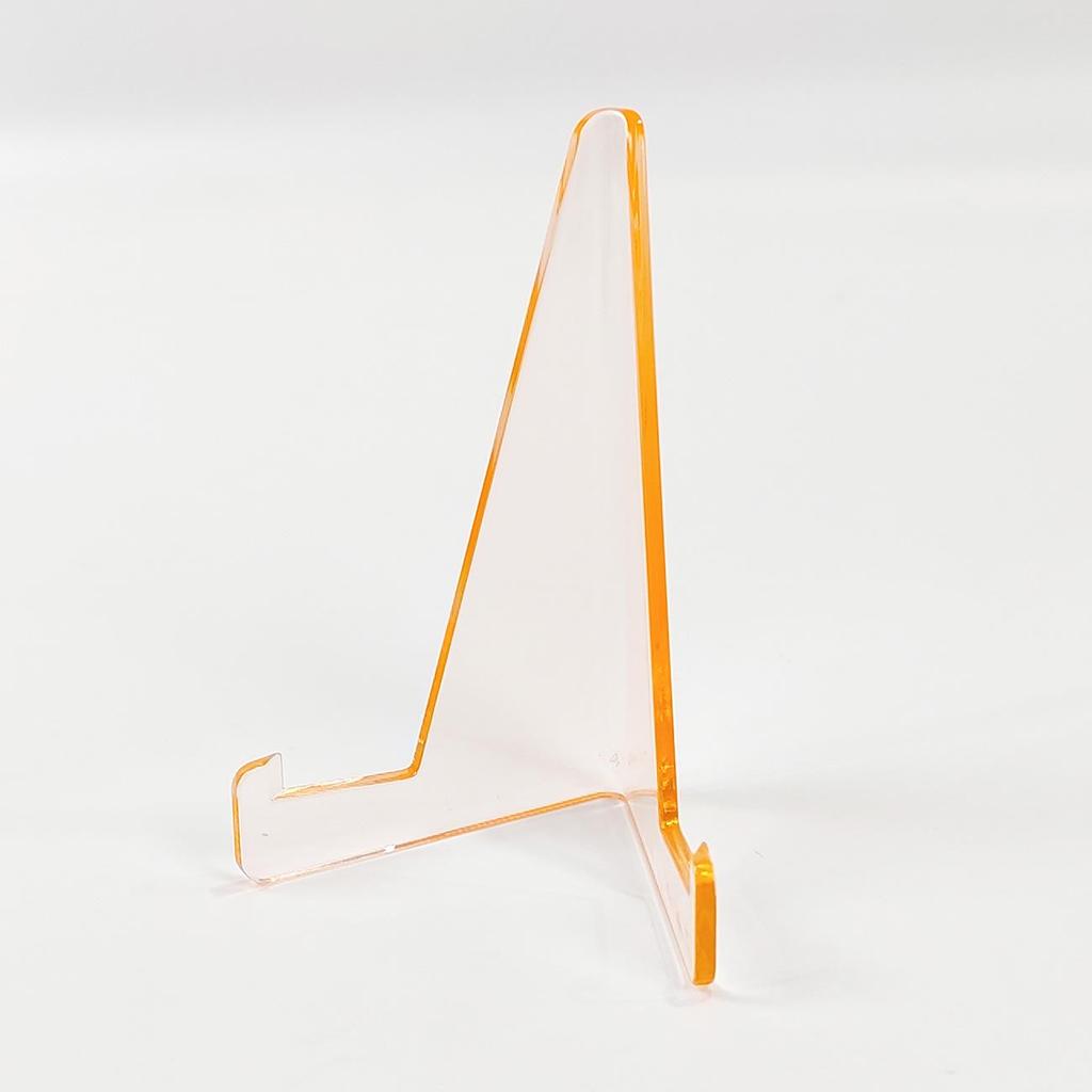 35PT Triangle Card Stand: Acrylic Game Card Display and Storage Base