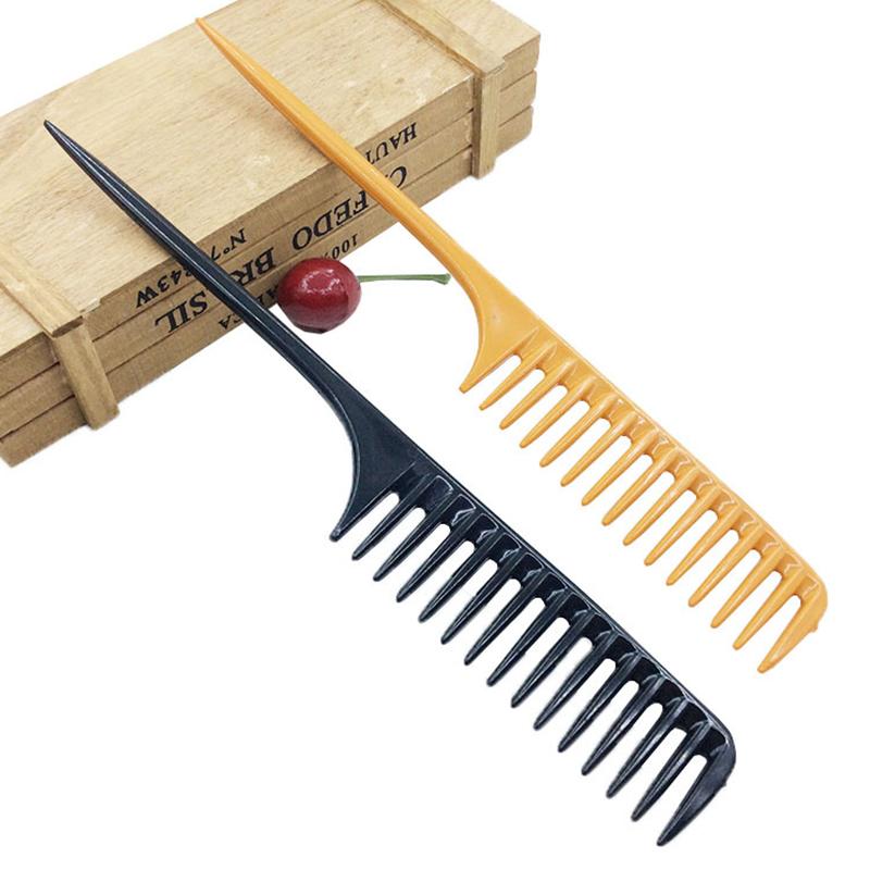 Tip Tail Comb Salon Barber Section Hair Hairdressing Tool Hair Wide Teeth Combs