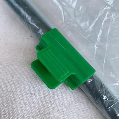 Garden Clips 100 Pieces Greenhouse Film Clamps Reusable Clamp For Planting Frame Covering Netting Garden Hoop Winter Tunnel