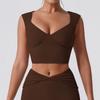 Europe and the United States summer new sexy back sling vest shock-proof fitness wear quick-drying slim fashion yoga top