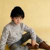 Boys' High Neck Thick Pullover Sweater, Medium and Large Children's Warm Sweater, Boys' Thick Top, Children's