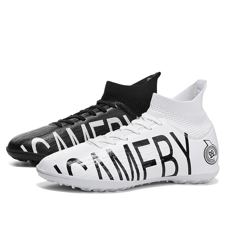 

2025 new foreign trade youth large size AG long nails TF broken nails men s and women s football shoes gold-plated soles 31-45 31