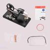 Hot Air Stirling Engine Electricity Generator Motor Model with LED Light Dollar Flywheel Design Science Experiment with