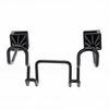 2pcs Car Headrest Hook Dual Hook Stainless Steel High Load Bearing Capacity Truck Hat Holder Black