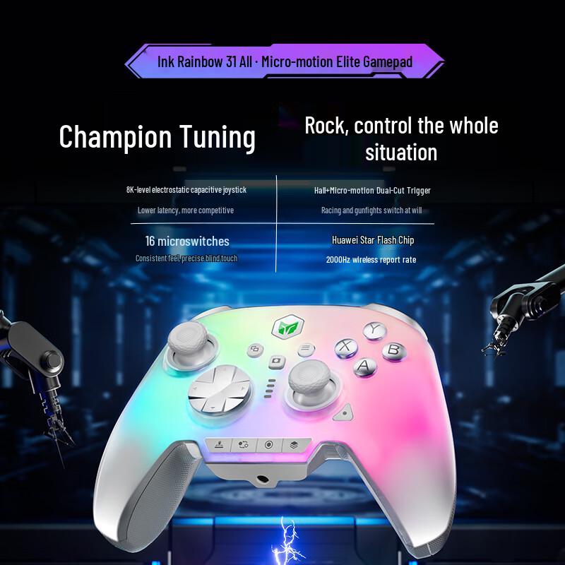 MoJiang Rainbow 3 Pro Wireless Gaming Controller