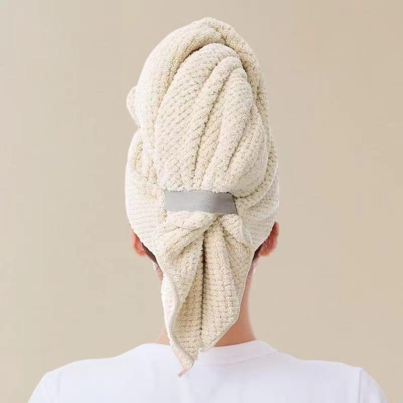 1PCS Shower Cap Magic Microfiber Hair Quick Drying Dryer Towel Bath Wrap Cap Quick Hat Turban Dry shower cap hair bonnet