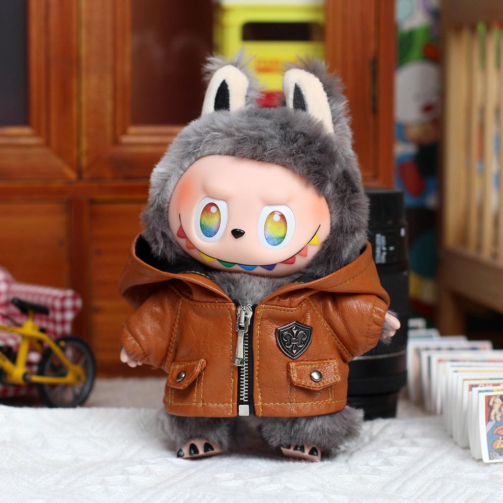 Labuboo Baba Ruhák Csinos és Divatos Kapucnis Motoros Kabát Baba Ruhák