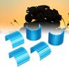 Professional Aluminum Alloy Brushed Motor Heat Sink, Efficient Heat Dissipation for RC  80 390 1Celsius16 1Celsius18