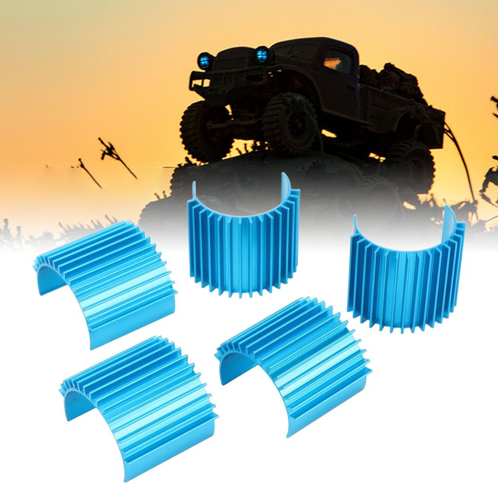 Professional Aluminum Alloy Brushed Motor Heat Sink, Efficient Heat Dissipation for RC  80 390 1Celsius16 1Celsius18