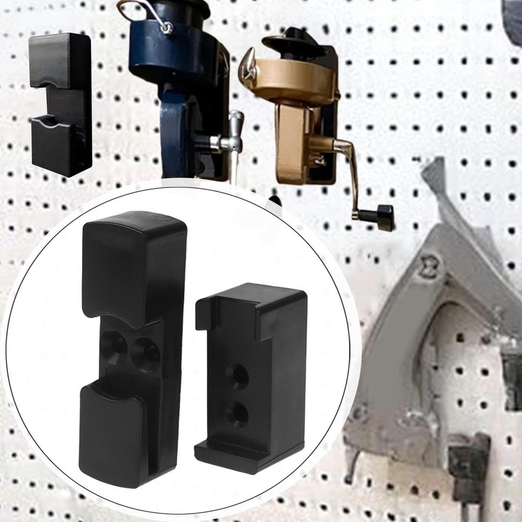 Fishing Reel Holder Space Saving Easy Installation Sturdy Wall Mounted Fishing Reel Storage Rack Fish Equipment Display Stand