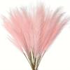 10Pcs Artificial Pampas Grass Decor Faux Reed Plume Plants for Home Wedding Table Decoration Festive Party Supplies