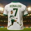 Specjalna Edycja Przyjazdowa Koszulka Piłkarska Ronaldo 7 Oversize Sportowa Krótki Rękaw Strój Treningowy Koszulka Piłkarska Męska T-shirt