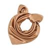 Women Elegant Square Scarf Solid Small Hair Tie Band For Business Party Head Neck Silk Satin Scarf CLE