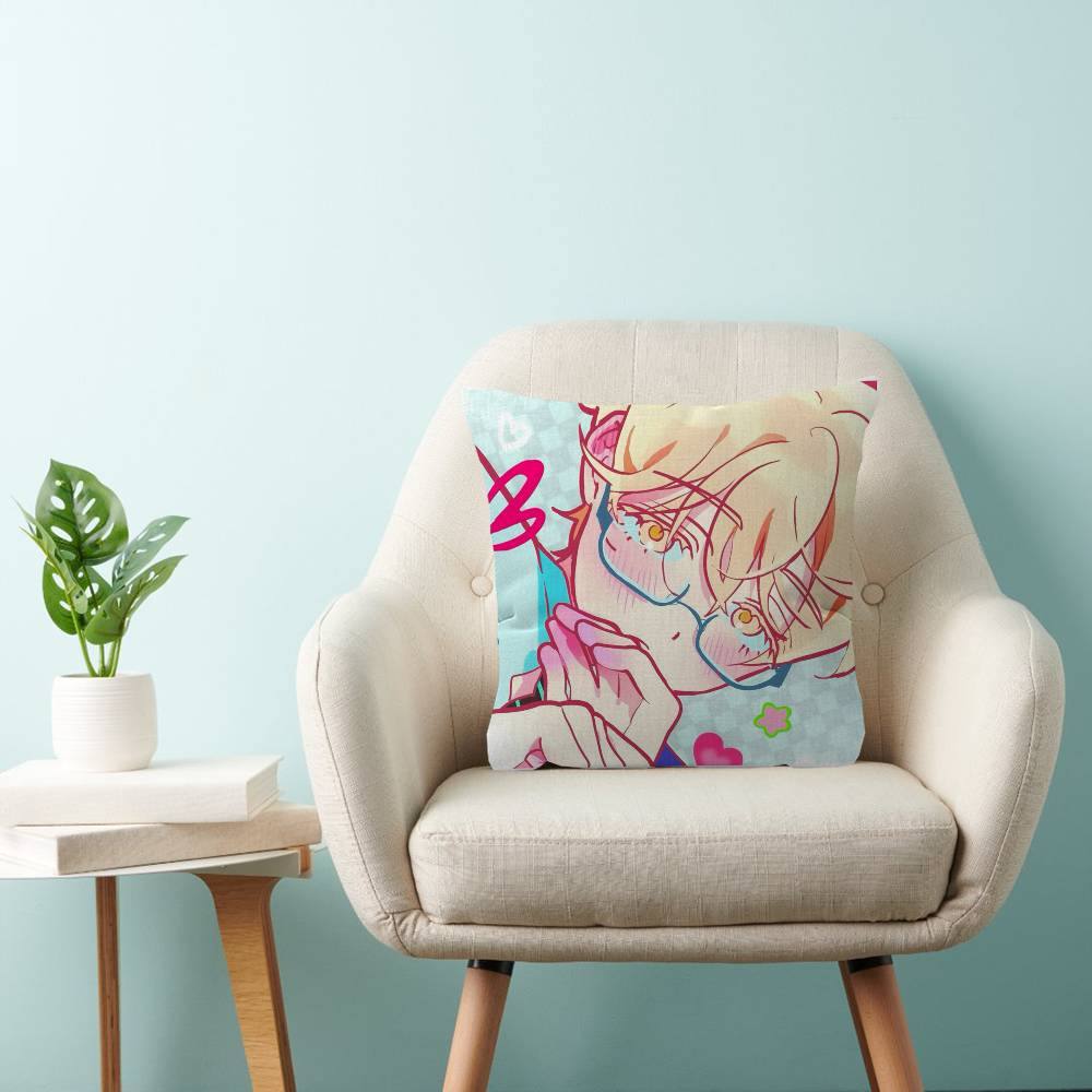Cute Anime ALIEN STAGE Mizi Sua Ivan Maple Design Cushion Cover Happy Autumn Harvest decor Holiday Decorati Pillow Cover