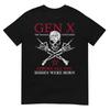 X Generation Bevor Ihr Weicheier Geboren Wurdet Totenkopf Rockhand T-Shirt