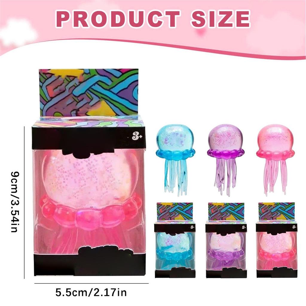Hot Nee Doh Jellyfish Jelly Squish Stress Toy Fidget Squeeze Needoh Trending