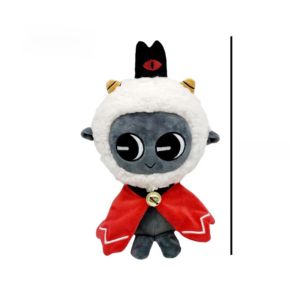 Cult Of The Lamb Plush Toy Sheep Figure Pp Cotton Filling For Kids Collectors