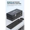 200M HDMI KVM USB Extender Over RJ45 CAT5e CAT6 Ethernet Network Cable TCP/IP HDMI KVM Extender Transmitter Receiver Converter