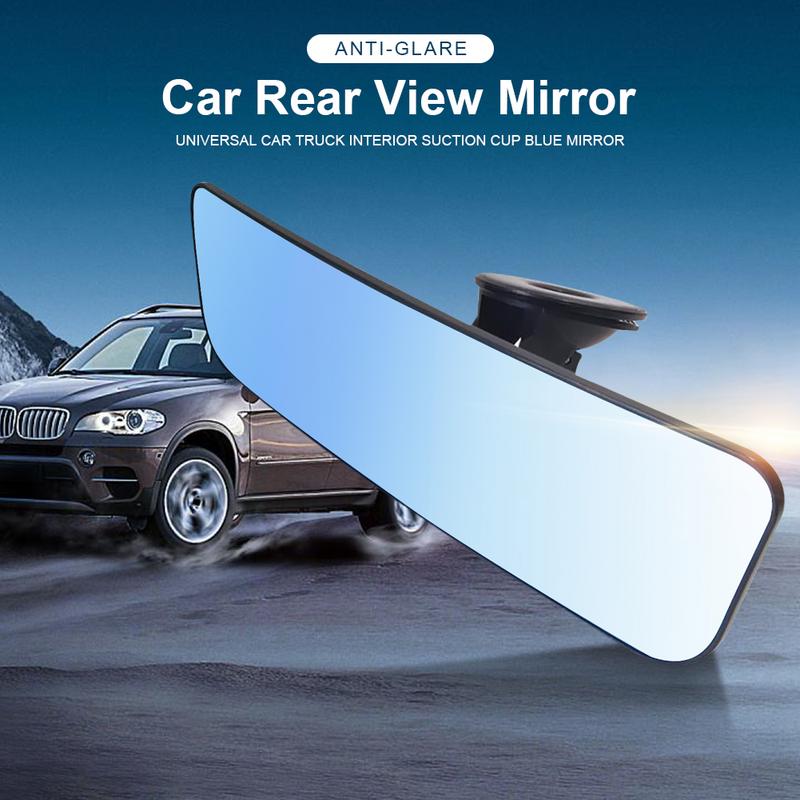 Car Wide-angle Rearview Mirror With Suction Cup Universal Anti-glare Curved Reversing Mirror For Safety Driving Interior Mirrors6