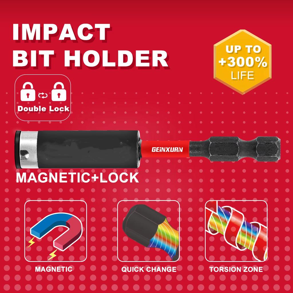 Mixed  2Inches Impact X50 Power Driver bit set  ,S2 Alloy Steel Bit with Storage Organizer