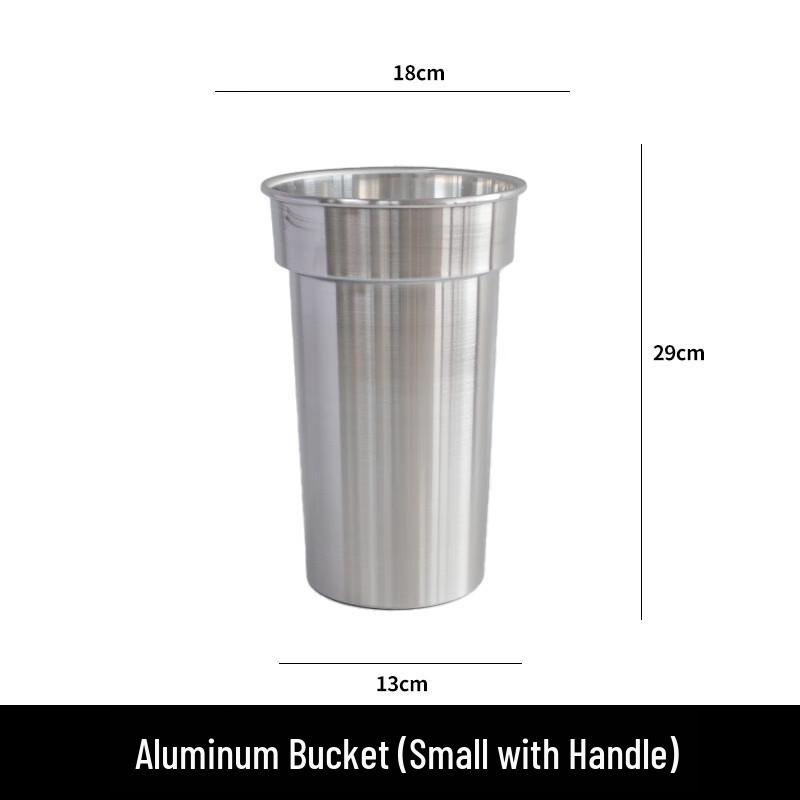 

Aluminum Flower Bucket with Handle