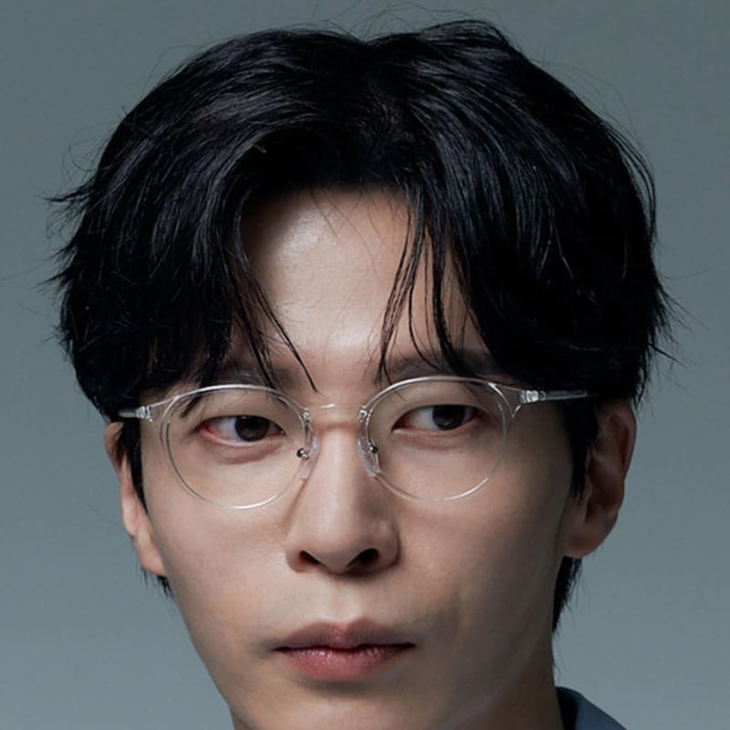 

aloeyewear [AIR FLEX] AL6401 2020G Airflex Ультралегкая_Прозрачная Прозрачная Круглая Оправа для очков_Выбор линз для защиты от синего света Demo lens (basic inclusion)