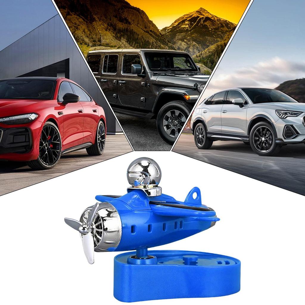 Automotive Air Fresheners Solar Airplane Car Scent Diffuser Fragrance Diffuser Dashboard Decorations For Travel Auto Sedan Truck