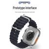 Weiqiantu Ocean Sport Silikonarmband für Apple Watch