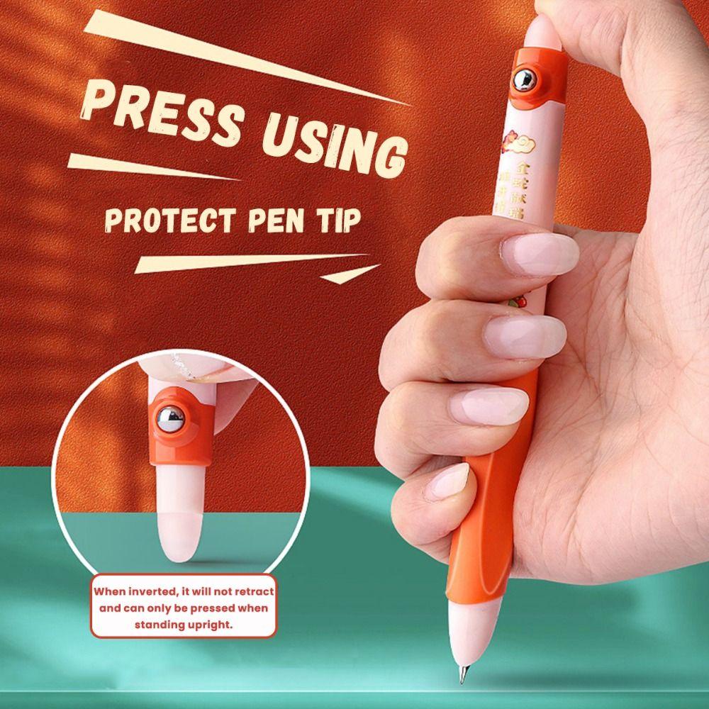 Erasable Gel Pen Black/Blue Ink Neutral Pen Cartoon Writing Drawing Tool  Students Gift