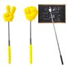 Stainless Steel Classroom Finger Pointer Retractable Handheld Pointer Stick  For Classroom