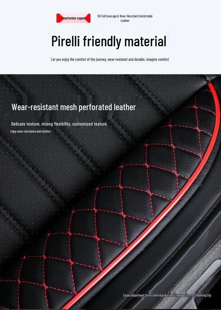 Beijing Hyundai Sonata 8/9 Full Coverage Universal Leather Car Seat Cushion