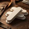 Universal White Plastic Guitar Pickup Cover ABS Texture Perfect for Most Standard Electric Guitars for Easy Installation