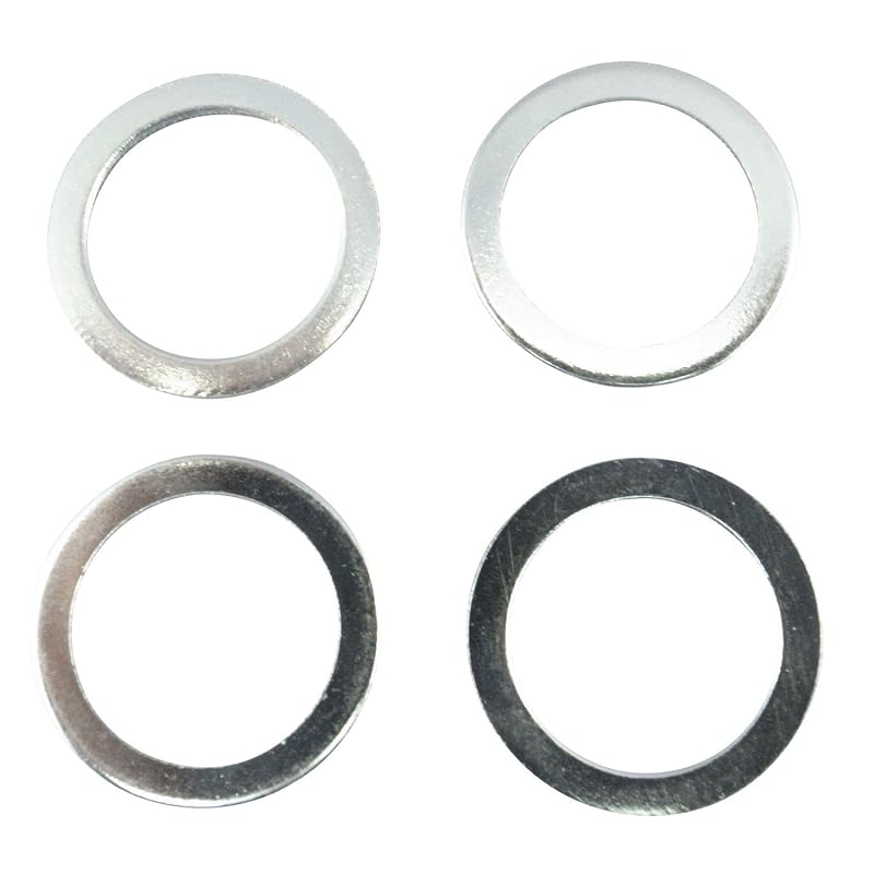 

Mikashima (MKS) bicycle crank spacer for pedals [CRANK SPACER] 4 pieces included
