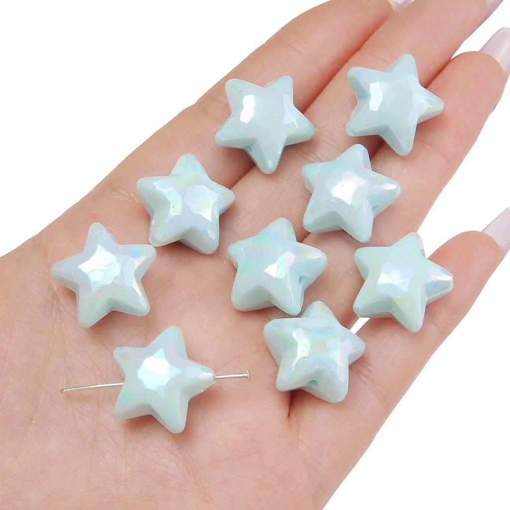 [19X17mm] Color-Plated Peach Heart Beads  Cream Heart-Shaped Beads DIY Handmade Jewelry Accessories