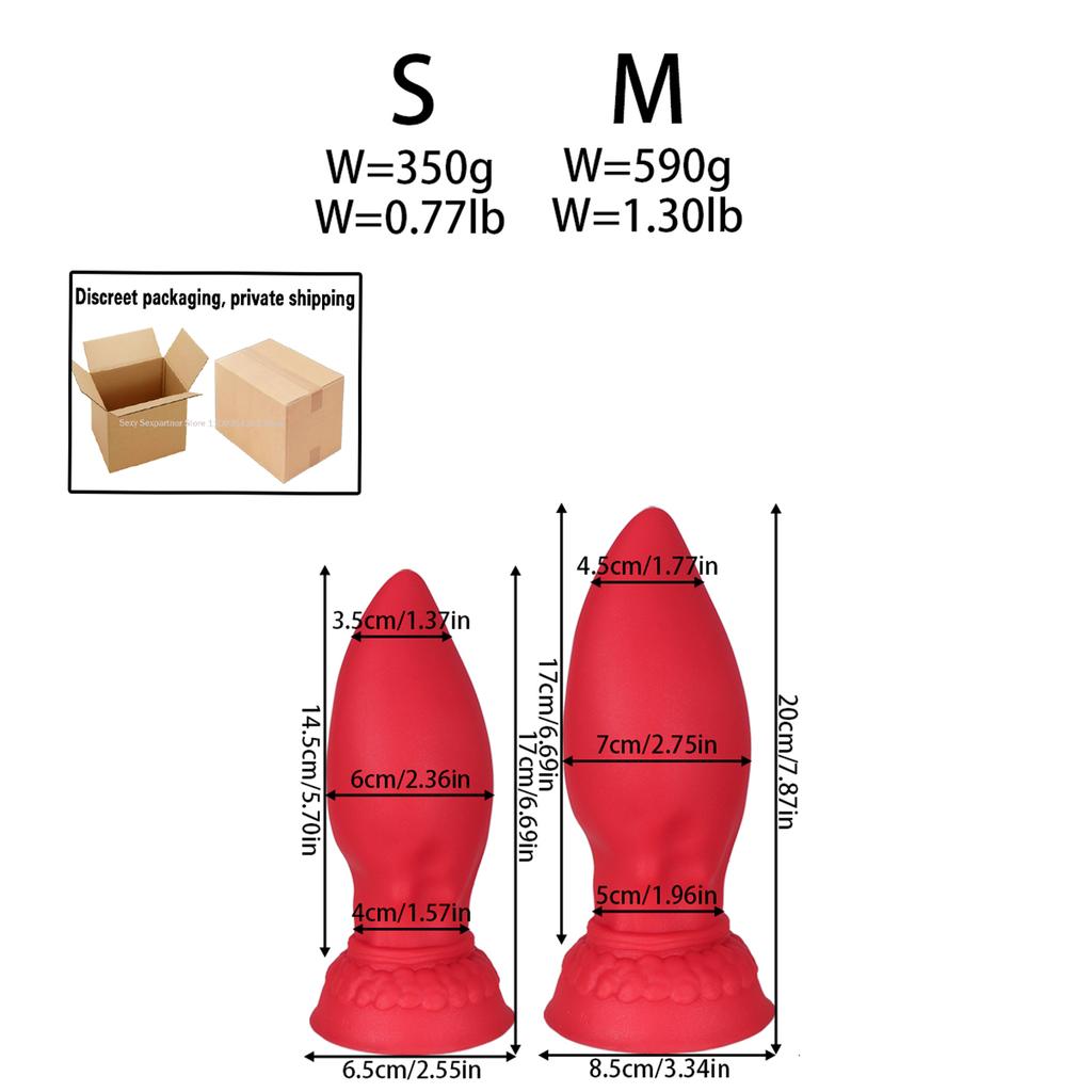 Soft Super Huge Anus Plug Anus Expander Silicone Big Anal Dildo For Man/Woman Anal Dilator Ass Butt Plug Dildo Anal Stimulation
