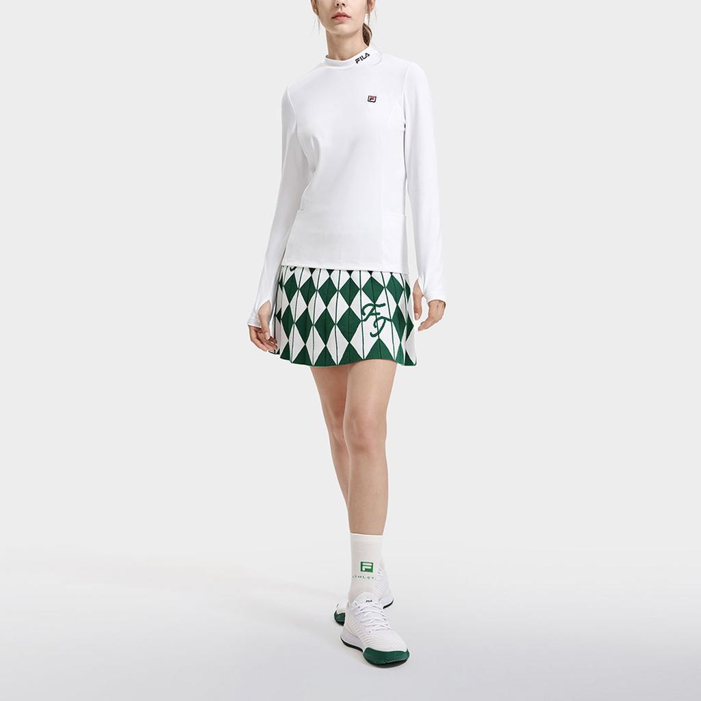 New FILA Casual Short Skirts Women's All Over Print A11W313302F-ZA