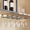 Under Cabinet Hanging Rack Wine Glass Storage Racks Simple Designs Holders Perfect For Bars And Kitchens
