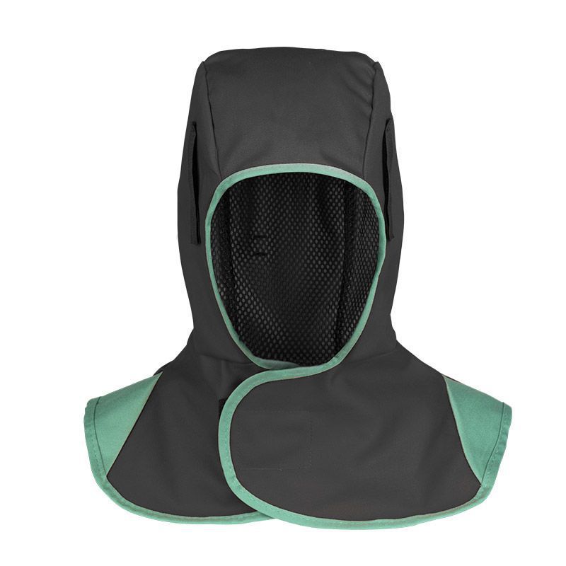 

New Full Protective Welding Hood Flame Retardant Shawl Cap Welding Protective Neck Cover Full Face Shield Men Women Hat чёрный