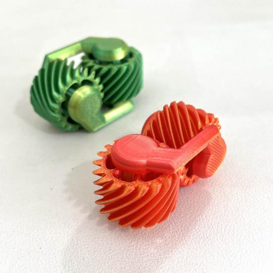 Brinquedo Fidget Spinner Impresso em 3D Alívio de Estresse Ansiedade Giratório de Engrenagens Brinquedos Sensoriais Portátil para Viagem Melhora o Foco Brinquedo Fidget de Engrenagens para Escritório