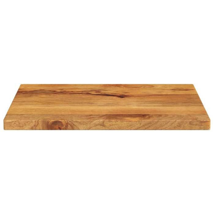 VidaXL Dessus de table 60x50x2,5 cm rectangulaire bois massif manguier, dessus de table en bois, dessus de table basse, 371587