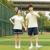 2024 Junior High & Middle School Short-Sleeved Sports Uniform Set for Students