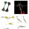 40Pcs AntiBite Steel Fishing Line Steel Wire Leader with Swivels Fishing Leader Wire Connect for Lures Baits Rig Hook