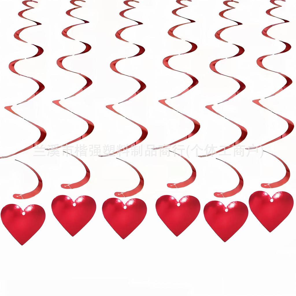 Valentine's Day Romantic Heart Lace Decorations for Proposal or Wedding