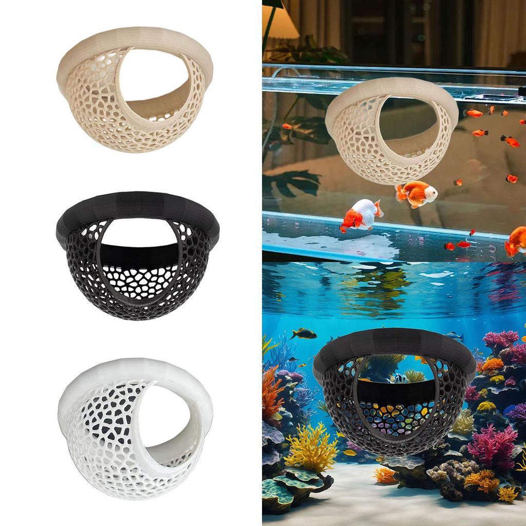 Aquarium Hammock Decorative Professional Breeding Betta Hammock Tank Accessory Decor Versatile Ornament Float Feeder Ring