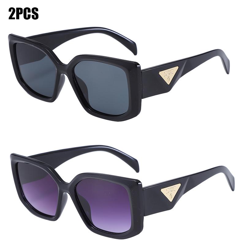 New Luxury Designer Black Sunglasses Square Sun Glasses For Men And Women Premium Shades