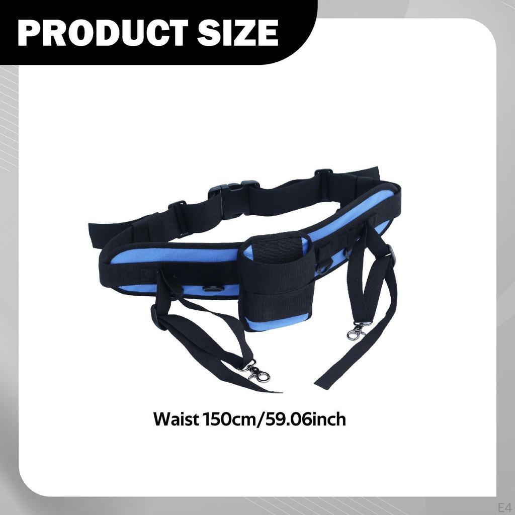 Verstellbarer Angelrutenhalter Gimbal-Gürtel Universelles Zubehör Abnehmbares Polyester Multifunktion