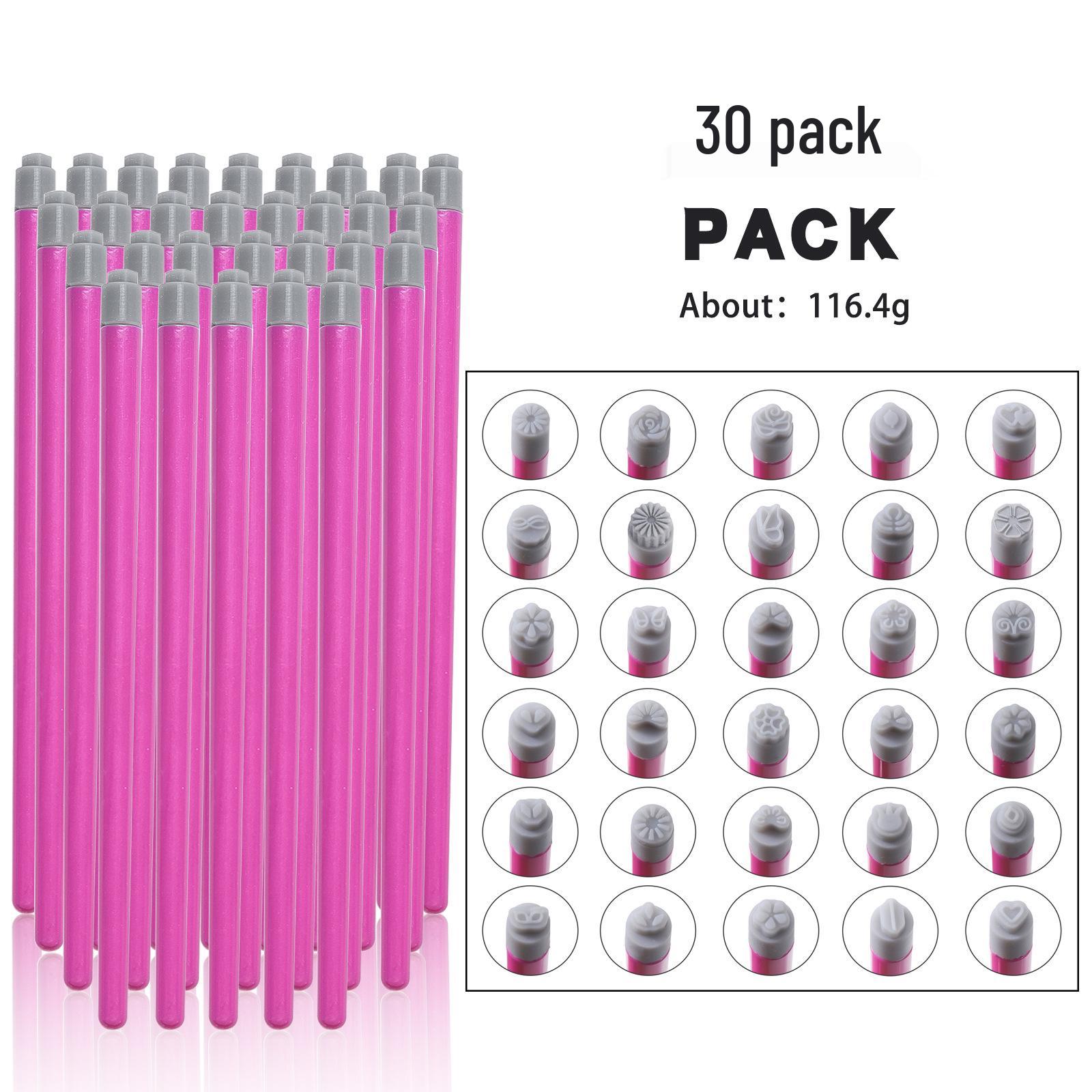 

Набор ручек для стемпинга для нейл-арта «Бабочки и цветы», DIY, лидер продаж