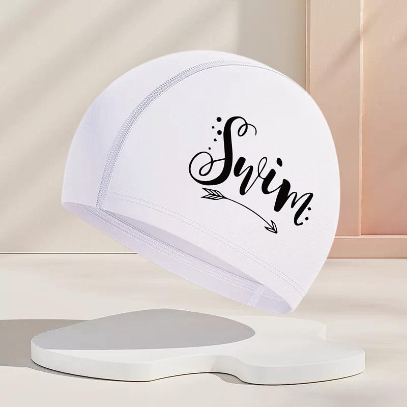 

Мужская нейлоновая шапочка для плавания, защищающая уши, для длинных волос, спортивная, для бассейна, плавательная шапочка для мужчин и женщин, взрослых free size