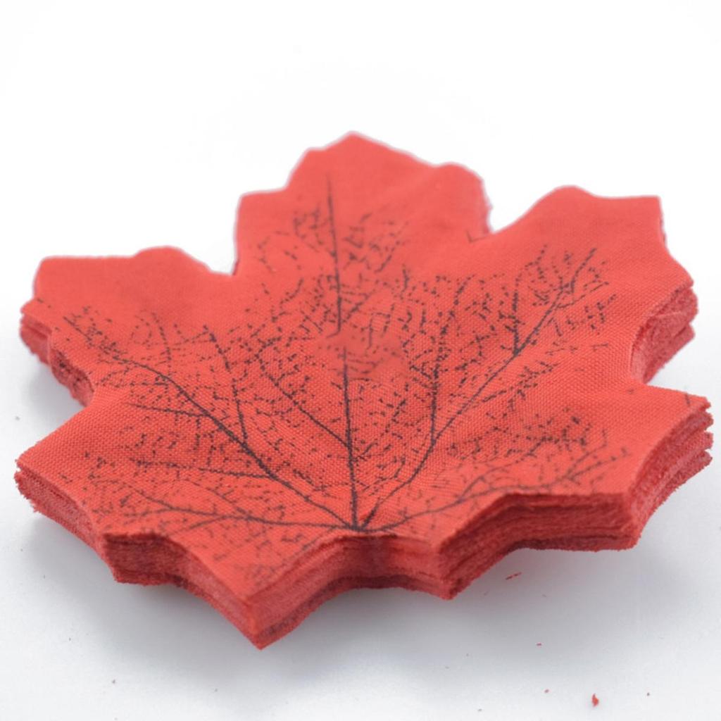 Simulation Props Maple Leaves Fake Halloween Multicolour